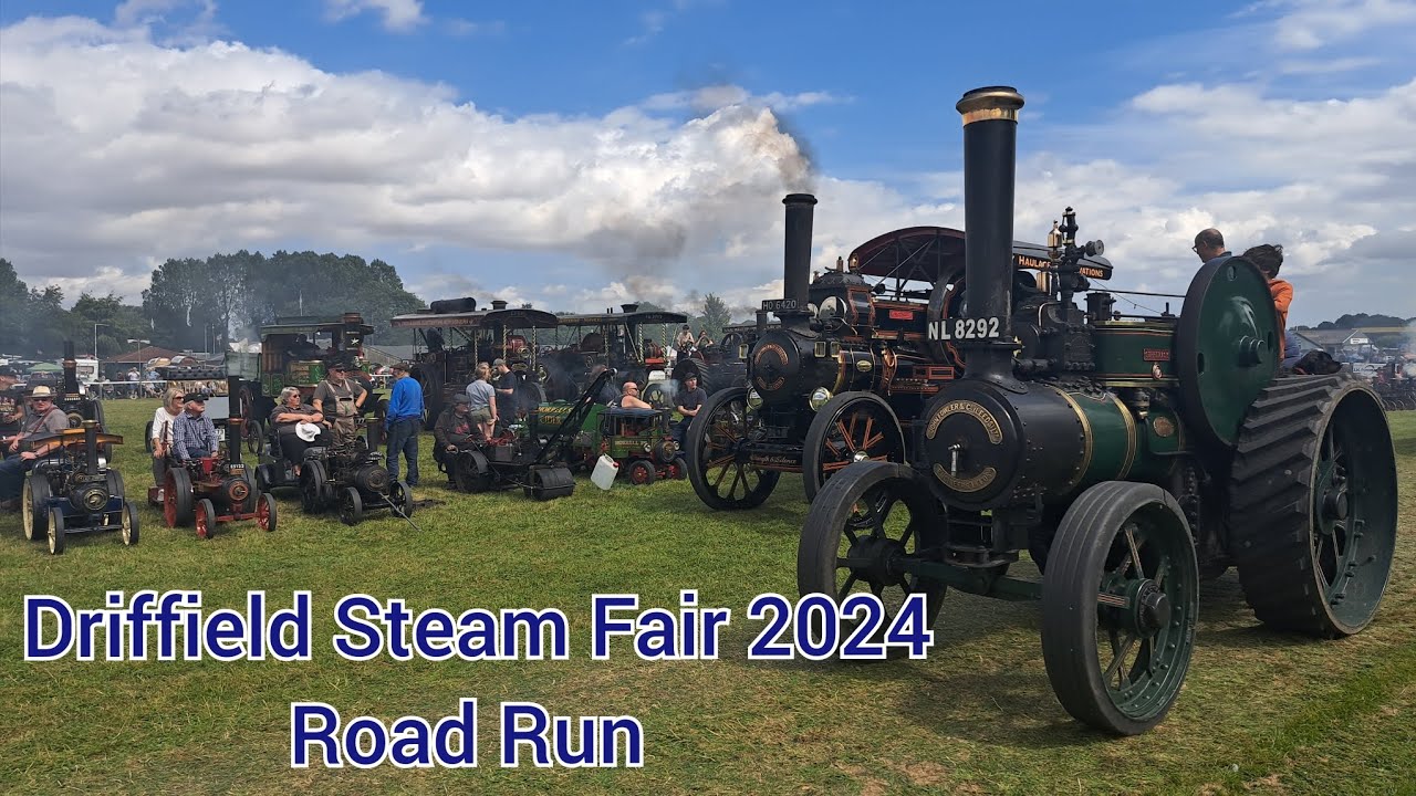 Driffield Steam Fair 2024 - Road Run