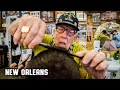 💈 94 Year Old World War Two Veteran "Bud" at Family Barber Shop | New Orleans