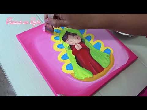 Pintando un Cuadro con Pintura Acrílica