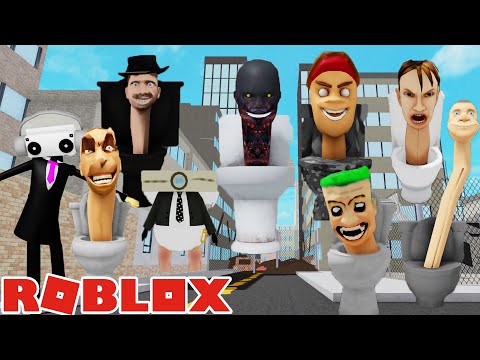 LOKIS NA TRANSFORMAÇÃO ENGRAÇADA  Roblox - Skibi Toilets Morphs 