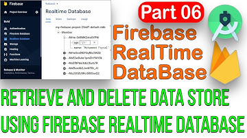 Firebase Storage || Firebase RealTime DataBase || store, retrieve and delete image Part 06
