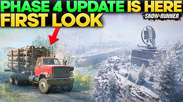New Phase 4 Update 13.0 is Here in SnowRunner First Look You Need to Know
