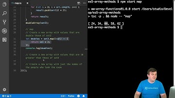Using the JavaScript map Array Method