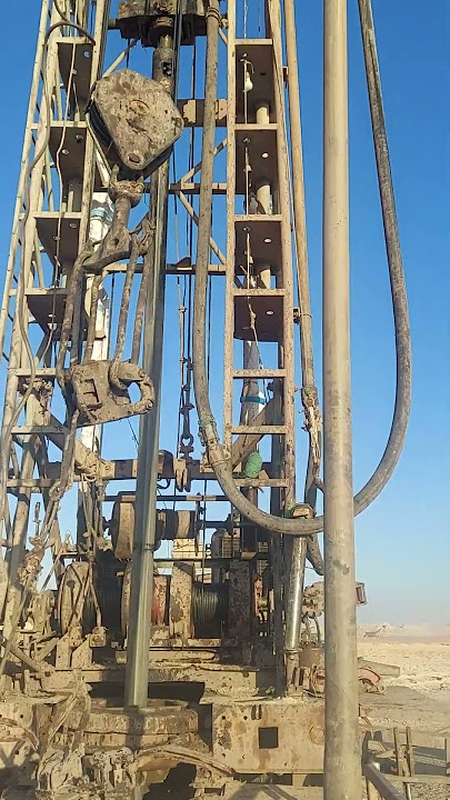 تعرف على طريقة الحفر الدوار لآبار المياه بإستخدام البريمة (Rotary method for drilling water wells)