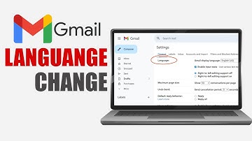 How to Change Language in Gmail on Laptop / PC