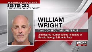 Man sentenced on two counts of second degree murder