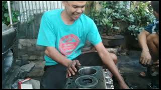 Match Highlights Part2 4BC2 ISUZU ENGINE MOTOR OVERHAUL,TONTON MECHANIC 03/13/23
