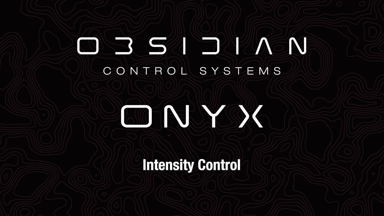 ONYX™ Training | Intensity Control