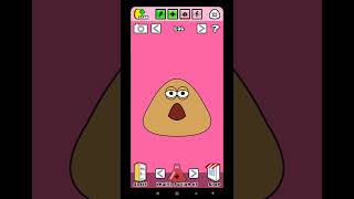 pou game | pou gameplay| pou level 14 hungry and test screenshot 4