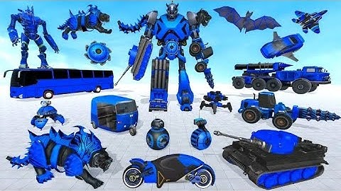 Fight With Flying Tiger Robot Bike Transformation In Moto Action City Battle #snb_bang_kids_gaming