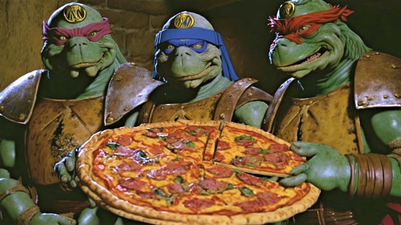 Ninja Turtles (2022) as an 80s Dark Fantasy Film