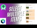 Select Multiple Items In Android Studio Jetpack Compose  | Select Multiple Items