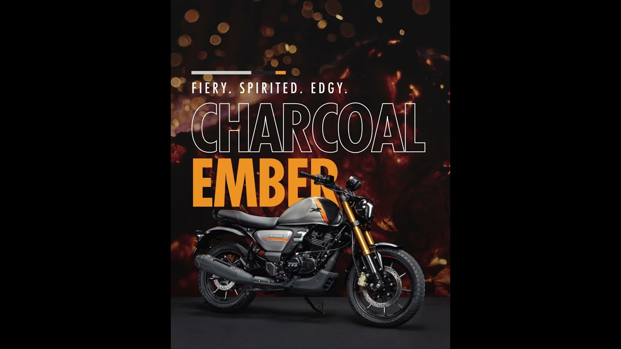 Ignite Your Ride: TVS RONIN 2025 Charcoal Ember Edition | Ride 