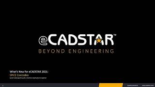 SPICE - What's new for eCADSTAR 2021