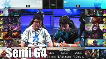 Origen vs H2K Gaming | Game 4 Semi Finals S6 EU LCS Spring 2016 Playoffs | OG vs H2K G4 1080p