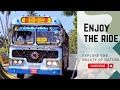 Epic bus driving adventures fast and safe  bus vlog with chamara weerasinghes songs