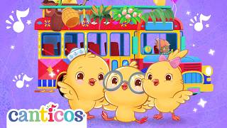 Wheels On The Bus NEW Kids Song & Nursery Rhyme @CanticosNurseryRhymesKidSongs screenshot 5