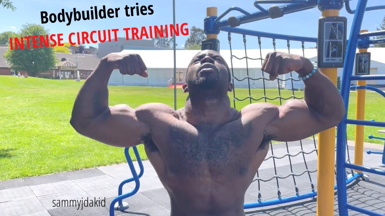 Bodybuilder Tries Intense Circuit Training - SammyJdakid - YouTube