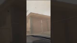 Storm Blows Off Building Roof at Porterville High School