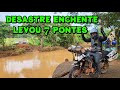 Ep.25 ENCHENTE EM SALTO DO CEU ,Levou 7 Pontes NA REGIÃO DE TANGARÁ DA SERRA