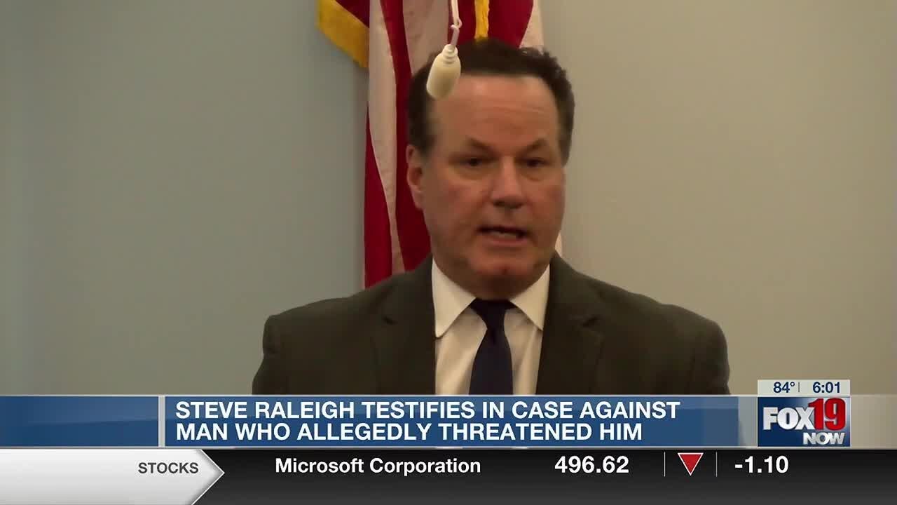 Steve Raleigh testifies in case against man accused of threatening him ...