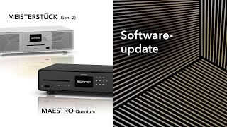 Softwareupdate - sonoro Product-Tutorial