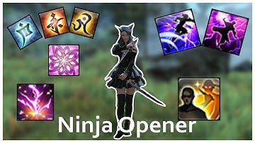 [Outdated] FFXIV Endwalker - Level 90 Ninja Opener / Rotation [Tentative]