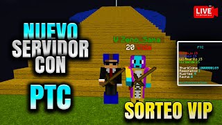 SORTEO DE RANGOS VIP EN NUEVO SERVER NO PRMIUM DE PTC / SharkCraft / DIRECTO