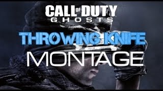 CoD Ghost: Cross Map Throwing Knife Killcams Montage ( SnD/SnR )