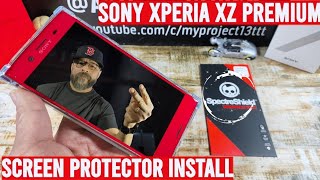 Sony Xperia XZ Premium | Wet Film Screen Protector Install
