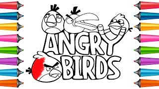 Angry Birds Coloring For Kids screenshot 5