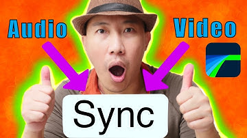 How to synchronize video and audio in Lumafusion