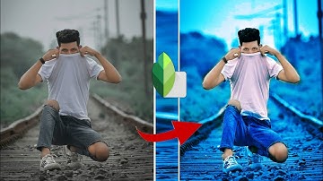 Snapseed Moody Blue Effect Snapseed Photo Editing || Best Color Effect