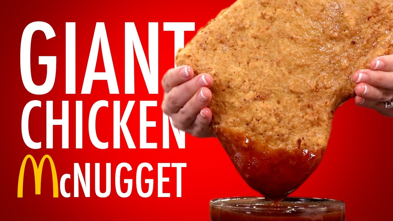 GIANT CHICKEN McNUGGET | HellthyJunkFood