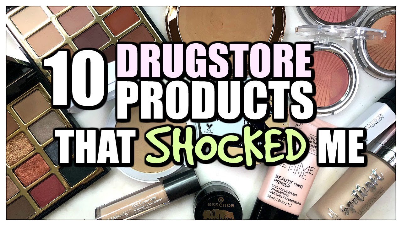 10 Drugstore Makeup Products that SHOCKED ME!