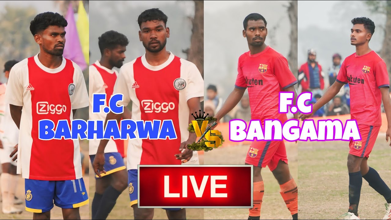 FINAL MATCH//F.C BARHARWA VS F.C BANGAMA//AT-RAMPUR FOOTBALL TURNAMENT 2025