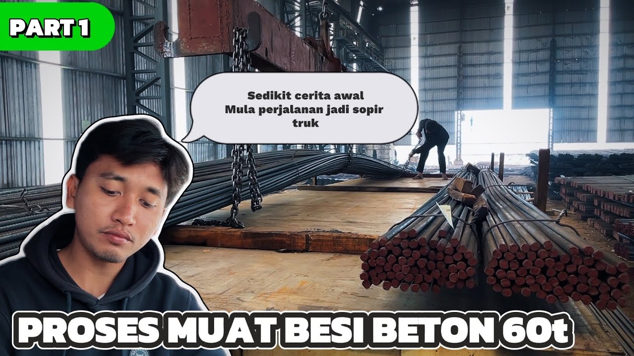 MUAT BESI BETON 60t