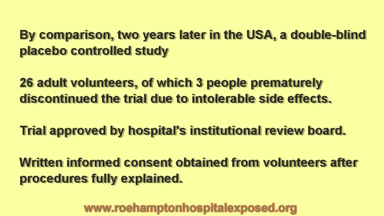 The Priory Hospital and combining Remeron/Zispin and Efexor/Effexor