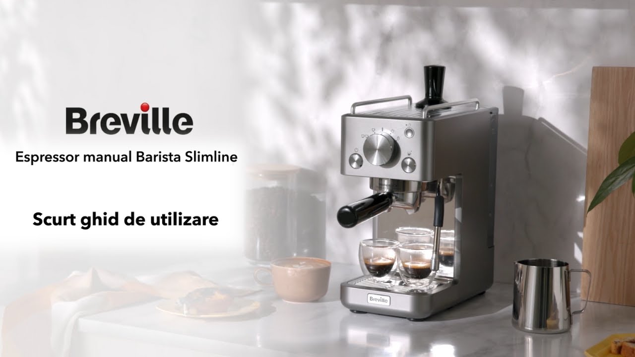 家電 Barista Breville Barista Classic – Espressor Manual cu Râșniță Integrată