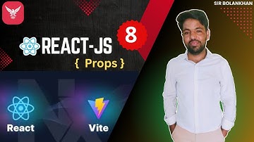 Props in React JS ⚛️ | Complete Guide with Easy Examples for Beginners
