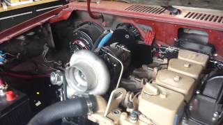 Cummins 4bt Ford Ranger turbo spool free rev. Holset  Super HX30W
