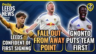 Fall Out From Bournemouth Point Gnonto Team First Leeds Confident In Krejci Signing