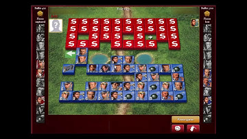 Mystery Player Stratego Tutorial Series (Flag up Front) Game 9 of 25