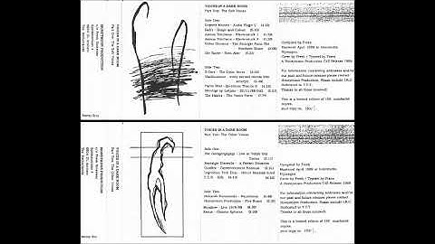 Various - Voices In A Dark Room - 2x Cassette (Honeymoon Production 1989)