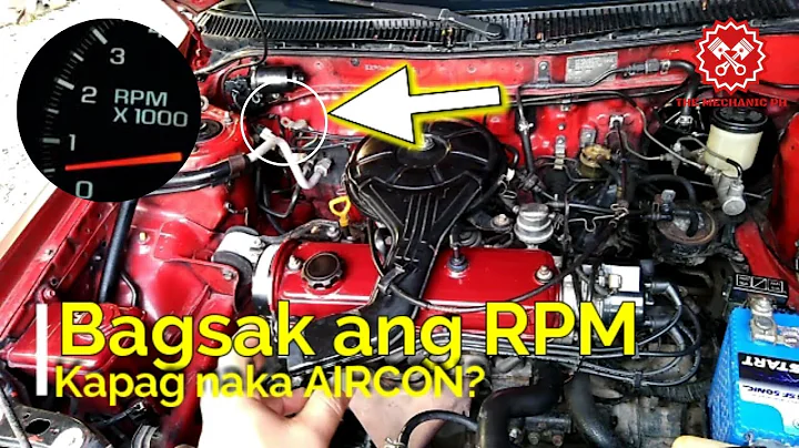 How to FIX IDLE DROP when AIRCON IS ON | TOYOTA COROLLA 2E ENGINE