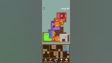 Funny puzzle cat | level 363 | gameplay walkthrough android ios game#shorts #puzzlecat #catpuzzle