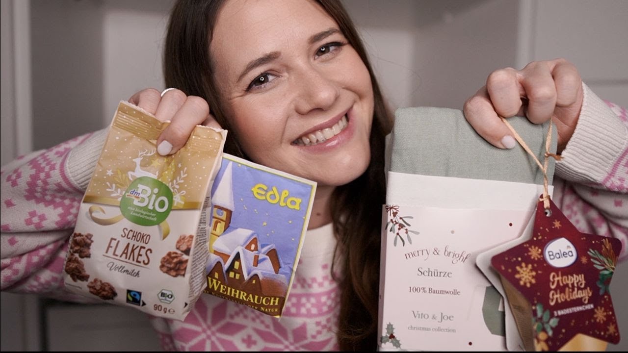 ASMR Weihnachtlicher DM HAUL zum Einschlafen 💤🎄⭐️ (deutsch/german)