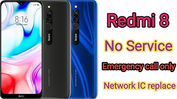 Redmi 8 No Network No Service Problem Solution Redmi 8 emergency call only Solution By RoSe Tech