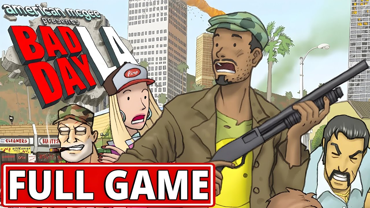 Bad Day L.A. - FULL GAME walkthrough | Longplay