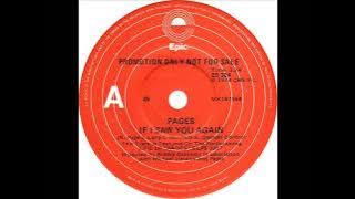 Pages - If I Saw You Again
